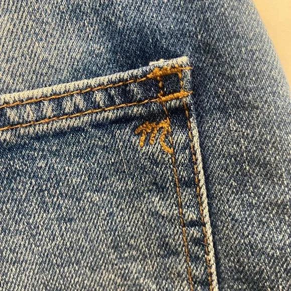 Madewell Rigid Denim A-line skirt - Picture 9 of 10